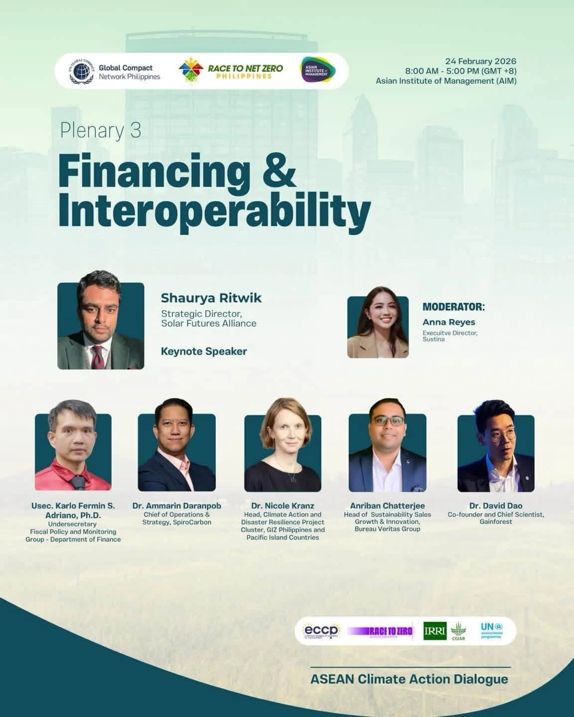 Shaurya Ritwik, Keynote Speaker, Plenary 3: Financing and Interoperability, ASEAN CAD 2026
